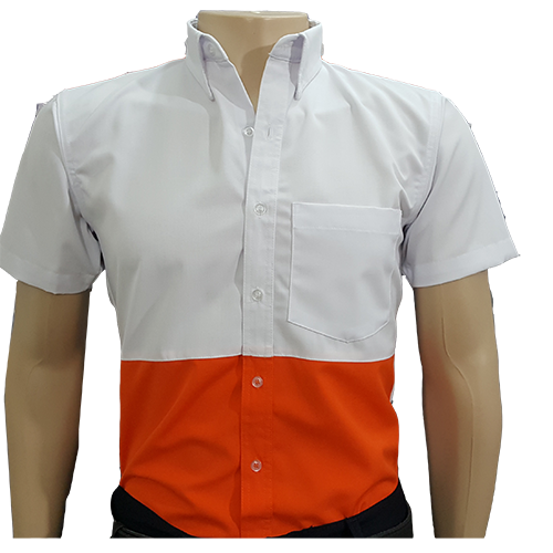 camisas de dos colores para hombres