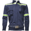 Camisas estilo hamburgueza con reflectivos - código 01025